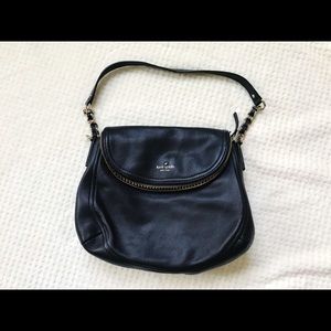 Black Kate Spade handbag - practically brand new!